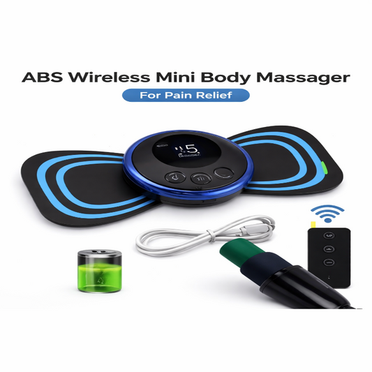 ABS Wireless Mini Body Massager, For Pain Relief
