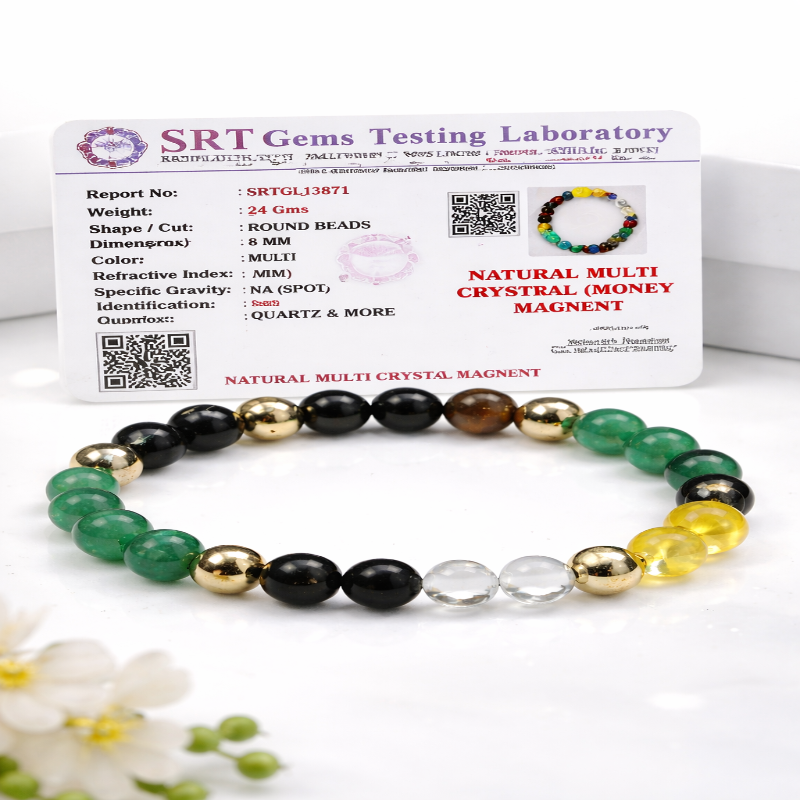 Dhanyog Pyrite Bracelet for Wealth and Prosperity (8mm)