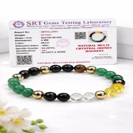 Dhanyog Pyrite Bracelet for Wealth and Prosperity (8mm)