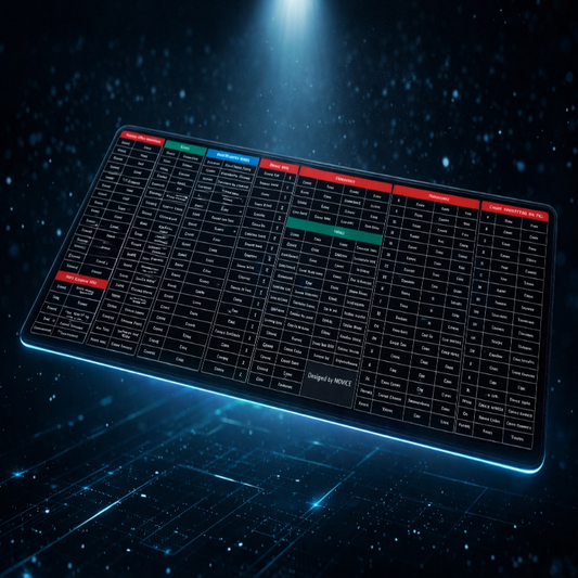 Shortcut Keyboard Mat