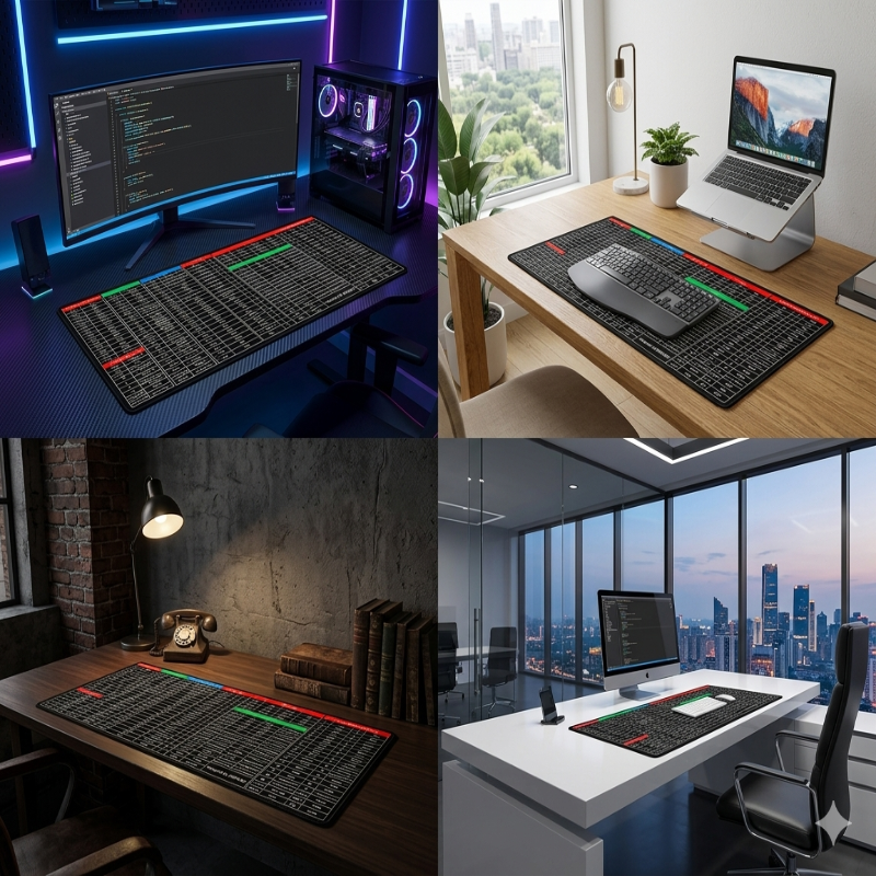 Shortcut Keyboard Mat