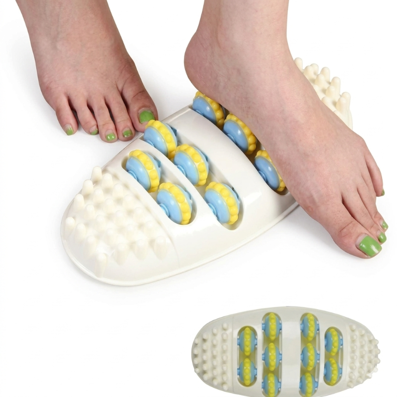 Plastic Roller Wheel Feet Massager