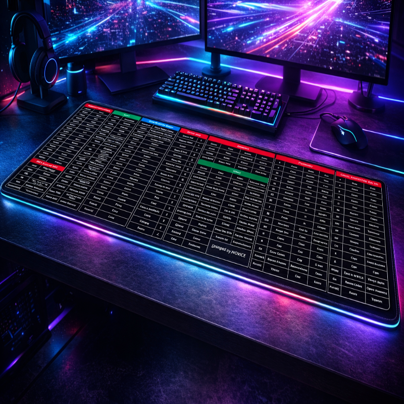 Shortcut Keyboard Mat